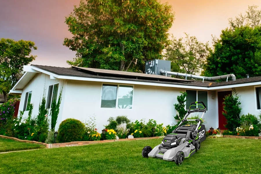 electric and battery lawn mowers